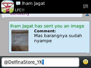 DelfinaStore_YK's tweet photo. TESTIMONI http://t.co/FSZyb3EcYh