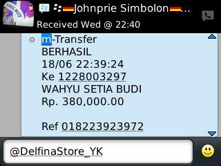 DelfinaStore_YK's tweet photo. TESTIMONI http://t.co/NE32URZZ5U