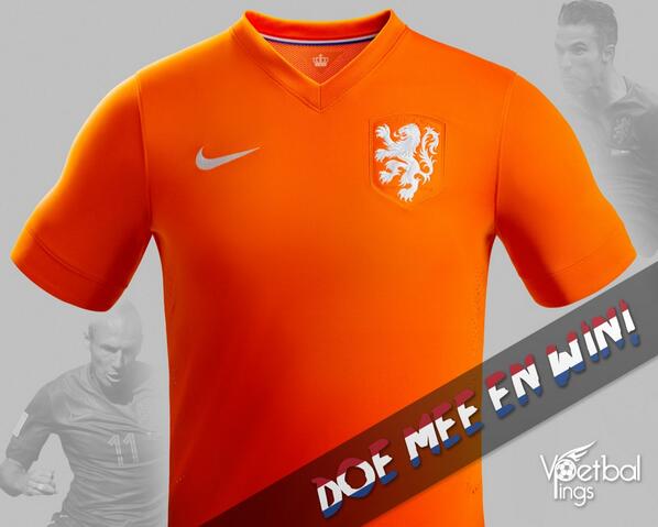 FCVideoNED's tweet photo. Natuurlijk gaat er aanstaande zaterdag weer een Nederlands Elftal shirt uit! Kans maken? Volg alvast @KoppersSports! http://t.co/7MGjvnSsNI