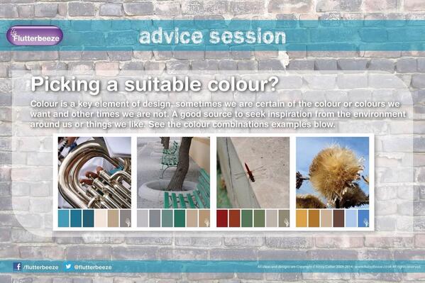 flutterbeeze's tweet image. #colourcombination #graphicdesign #flutterbeeze #advice #logo