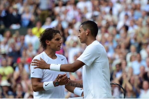 "I tried, I lost. That's the easiest way to explain it. It's not a drama" - <a href="/RafaelNadal/">Rafa Nadal</a> #Wimbledon