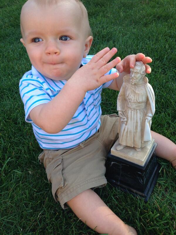 teecyclexavier's tweet image. Hanging with my boy @FatherMarquette