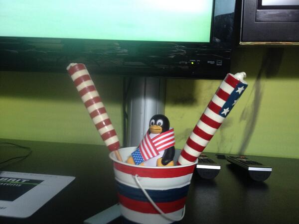 britsystemsllc's tweet photo. #Tux proudly supporting @ussoccer from  BRIT headquarters! Great Rally. http://t.co/jRgBJW8jJ5