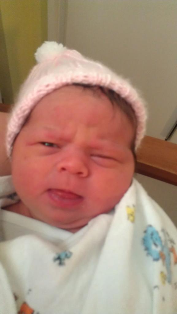 MeganHoover's tweet photo. My Beautiful Niece Juliet! She is perfect and I am in love <3 http://t.co/w0KkCpEOd1