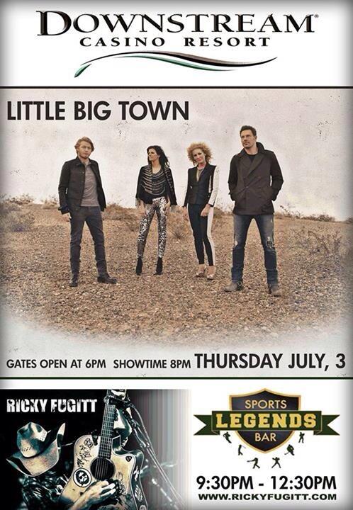 JeffreauxBoDean's tweet photo. This Thursday 7/3 were with @littlebigtown http://t.co/YvL91T4iyX