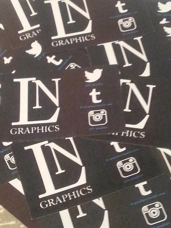Handed these out today. Hopefully gonna get me some followers :D