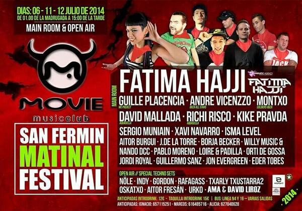 nandodcc's tweet photo. Quieres ganar dos entradas para estos sanfermines?? Rt @Kapi_punk @rpuisac @ToniOlivan @KubeTafallaoff @DCC_Events http://t.co/n7ZlpcAcSO