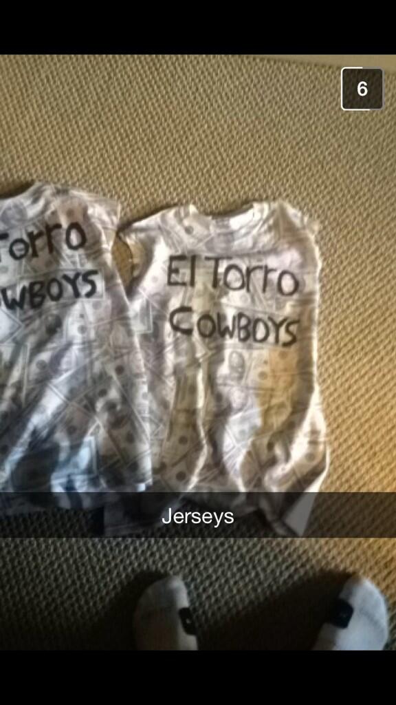 SpiritLakeBA's tweet photo. @eltorrocowboys jerseys are in! http://t.co/ewFecyXDnb