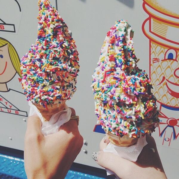 UrbanOutfitters's tweet photo. National Ice Cream Month is a thing? July, we love you already. 🍦 http://t.co/QMzOuzaT5z