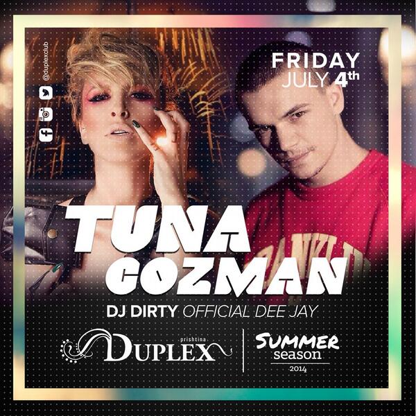 kukllaa's tweet image. E Premte | 04 Korrik @DUPLEXclub @TunaSejdi @Cozmannn #DjDirty