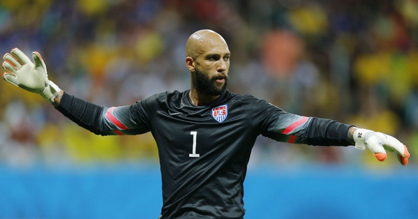 FULL TIME: #BEL 2-1 #USA  The US bow out, but this man was a real hero! dailym.ai/1kaXuOW