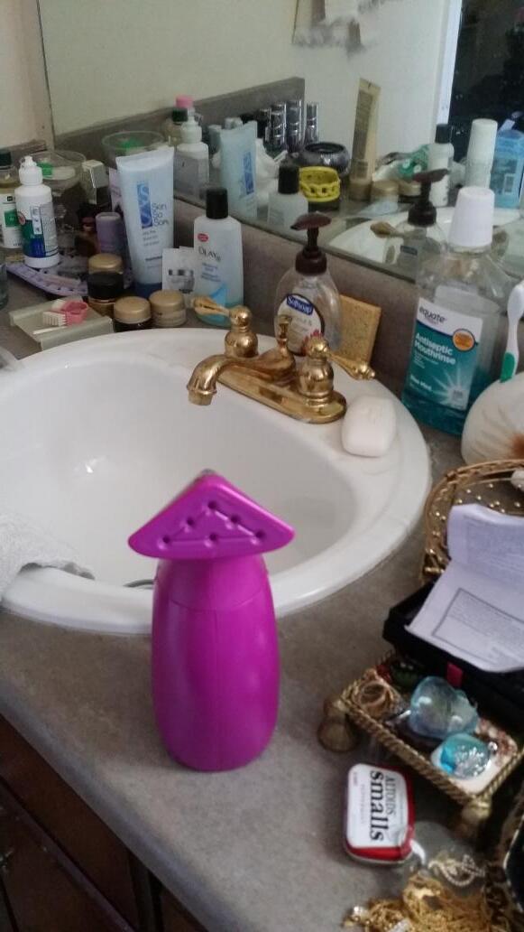 BossSuckatash's tweet photo. 🐶Nana countin down the🕔. She's so Xcited bout our wkend away. Her JM mini steamer came 2day. Nana &amp; Ironing, 😄😄 http://t.co/jcBtcWZ3T7