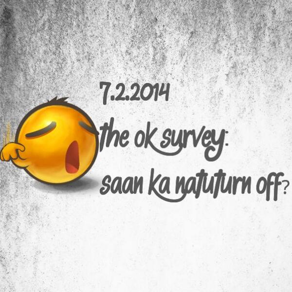 JOin our OK Survey: