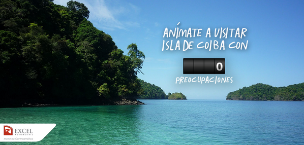 ExcelAutoPA's tweet photo. No te puedes perder el encanto de la Isla de Coiba con tus amigos y #0preocupaciones http://t.co/x45NXaCYL5