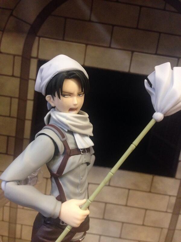 ちなみに「figma リヴァイ お掃除ver. 」にはこんな中台紙がついており