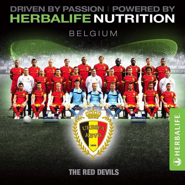 ProNutriStore's tweet image. Congratulations Belgium #WorldCup2014 #Herbalife