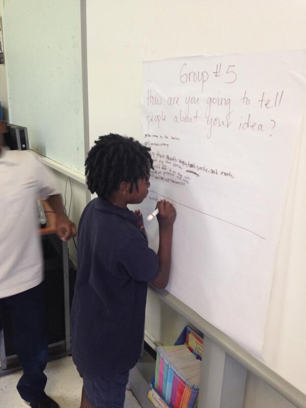 MsCCWright's tweet photo. Rising 4th grd working hard to find ways to curve homelessness in DC! @ClementsGia @CCPCSTrinidad @MsSCHarris http://t.co/znK57AnOBh