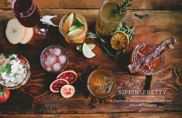 Happy Canada day! We hope you're enjoying the sun! Don't forget to peek at our Sippin' Pretty section from issue SIX!