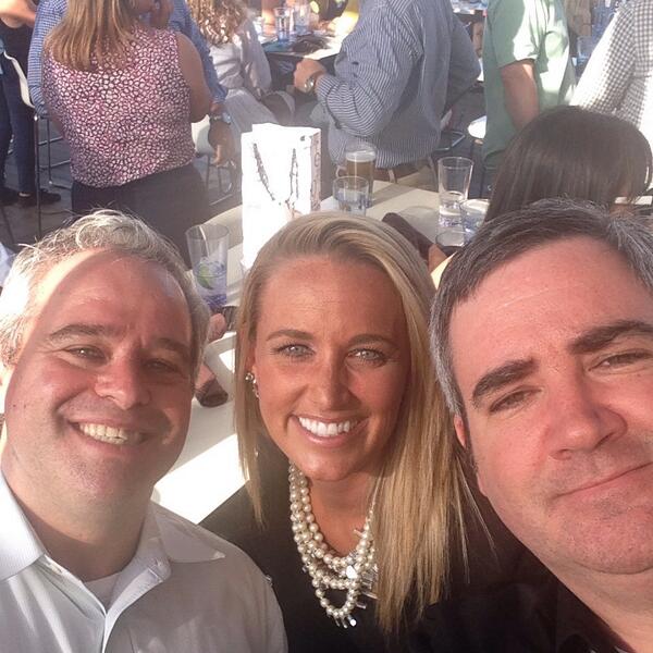BackItUpBarnes's tweet photo. Hanging with the Denver gang! @pitchandyaws @OlegKupermanBRS http://t.co/Z3o54a86bT