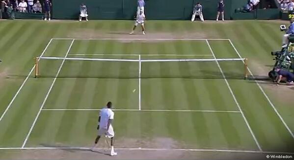 atptour's tweet image. Is this 'tweener from @NickKyrgios the shot of the year? Watch: bit.ly/1rfDpi5 #atp #tennis
