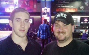 MarkAbrantes's tweet image. Dan Colman told me;&quot;you don&apos;t want a photo with me, I&apos;m a nobody&quot; After tonight, they will all know you. #WSOP2014