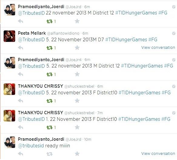 TributesID's tweet image. @alfiantowidiono maaf tapi ini yang ada ditab notif gamemaker :( #TIDHungerGames