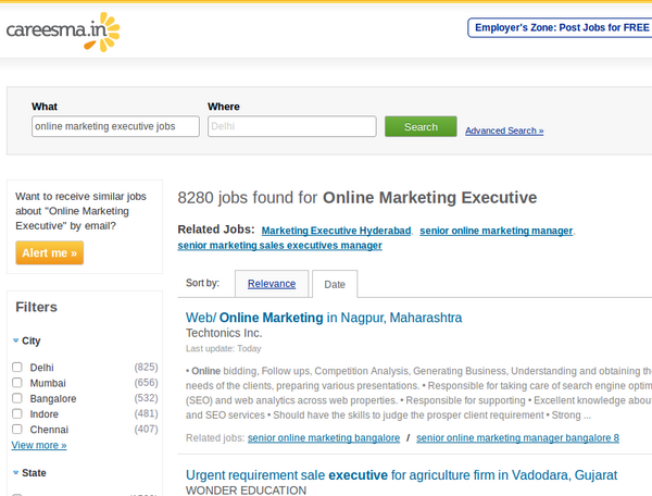 careesma_in's tweet photo. 8000+ #Online #Marketing #jobs are waiting for you. http://t.co/zygYxLBdee
#onlinemarketing #marketingjobs #careesma http://t.co/r7BSeZ75VH
