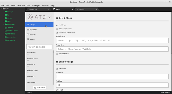 Atom.oi diblankonin juga loh gaes, #BlankOn #Suroboyo #Atom