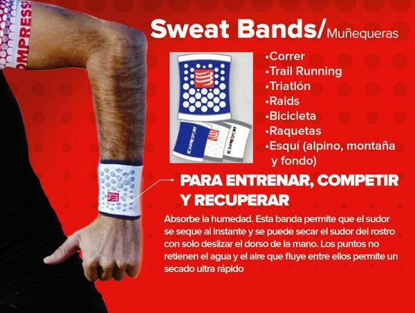 sweatbands Muñequera COMPRESSPORT