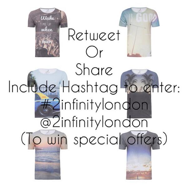 2InfinityLondon's tweet image. Limited Time only on these tees! Share, Retweet, Hashtag to enter to win some special offers!! 2infinitylondon.com