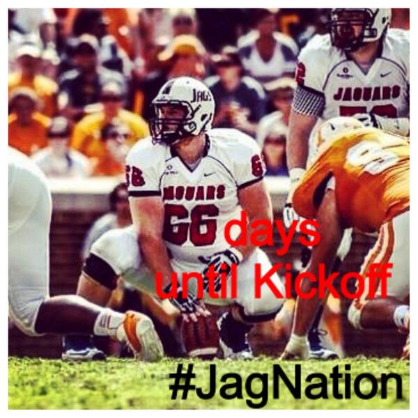 66 days until Kickoff! #JagNation #CountdownToKickoff <a href="/jscelfo66/">Coach Joe Scelfo</a>