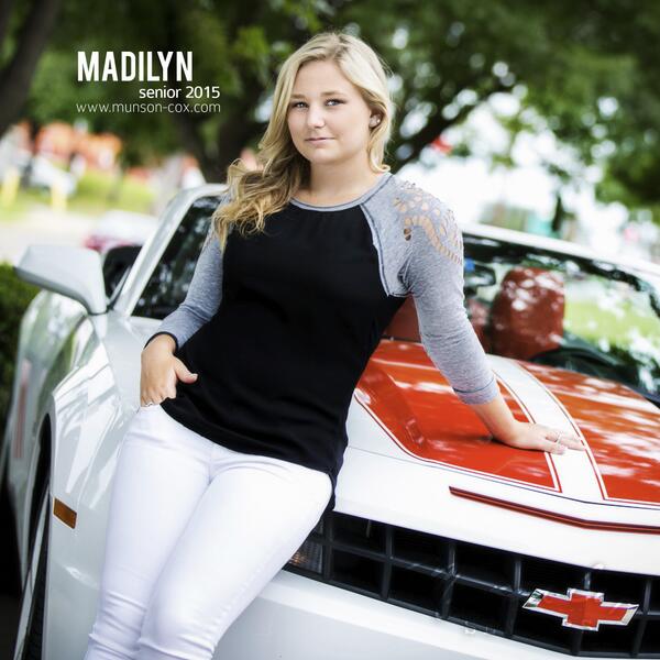 MunsonCox's tweet photo. There's something about a cute girl and a kick @$$ muscle car @madilyndianne #munsoncoxmodel2015 http://t.co/DZEVQjHAf9