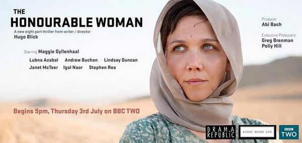 RCMLondon's tweet image. Look out for #TheHonourableWoman starring @mgyllenhaal beginning on @bbctwo this week - our Britten Theatre features!