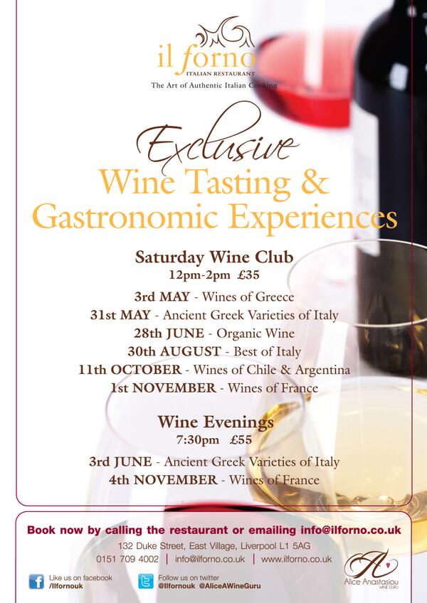 Past event Wine Tasting and Gastronomic Experiences, Liverpool What