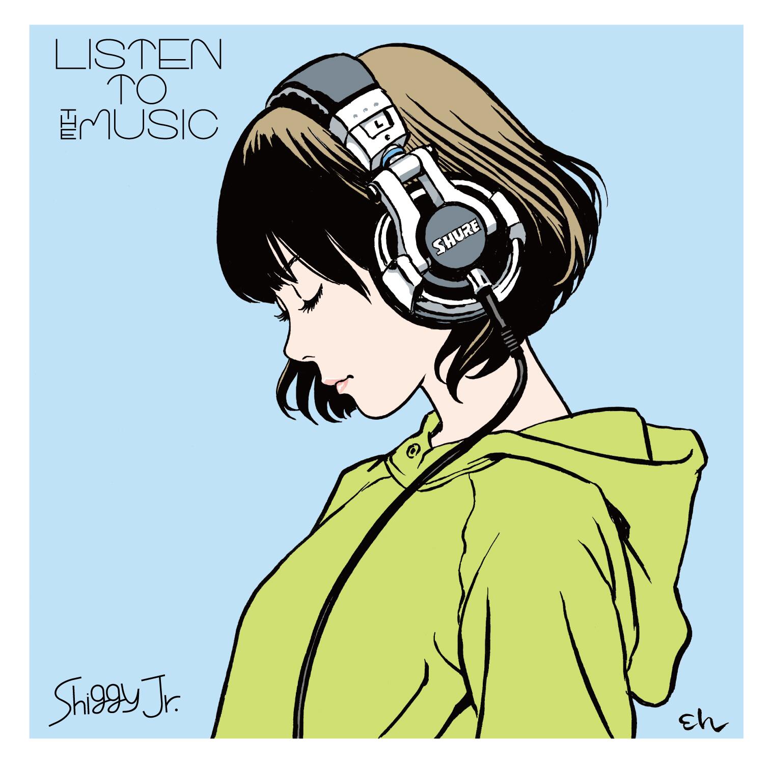 江口寿史　Shiggy Jr.　LISTEN TO THE MUSIC　レコード Shiggy Jr. on X: 