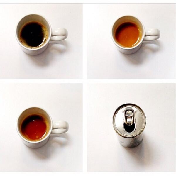redbullDET's tweet photo. One of these things are not like the others. #totalzero #mornings #humpday #givesyouwings http://t.co/UaIvQMr2sx