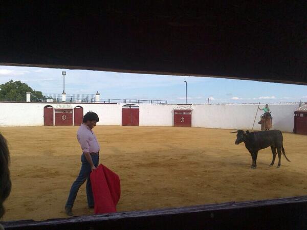 AFdezPineda's tweet photo. Ayer disfrute en casa de D. José Benítez Cubero http://t.co/1WqmHfGlQC