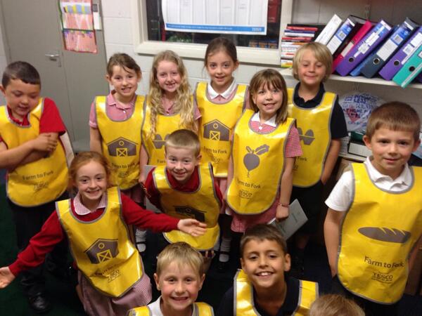 #EatHappy great morning with a wonderful group of children. Lots of tastings.