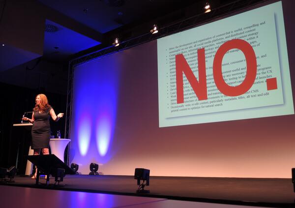 mbloomstein's tweet photo. Championing reality today, h/t @Granat_On. RT Would you like to be a unicorn? NO says @mbloomstein #csforum14 http://t.co/a6Bq6dytlB
