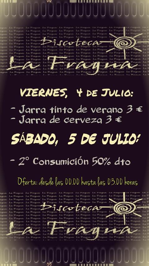 discolafragua's tweet photo. Ven este finde a @discolafragua !!! http://t.co/gft5oXsLQF