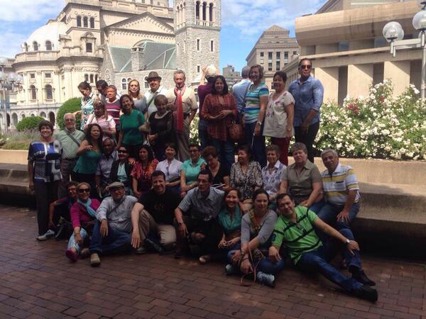 DistritoF3's tweet photo. Delegación colombiana en la convención internacional de leones http://t.co/C2f00YksMa