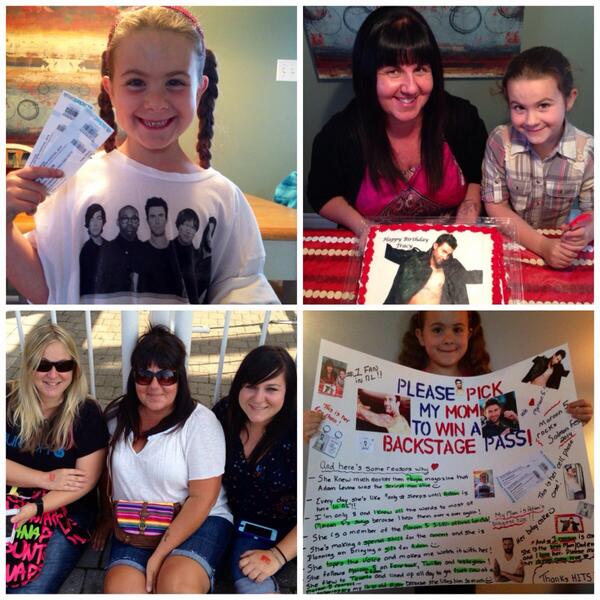 Hayward_Tracy's tweet photo. Huge Maroon 5 fan &amp; meeting them would be a dream come true! @maroon5 @adamlevine @hitsfm #salmonfest #backstageHITS http://t.co/6ICKHoSPoW