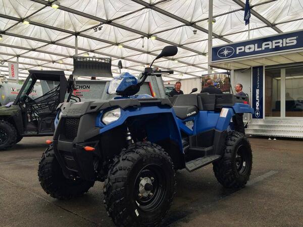 utility_vehicle's tweet photo. Polaris are at the #NEC today or the Livestock Event. For demos call 0845 555 7770 @utility_vehicle http://t.co/47TJ2dTOis