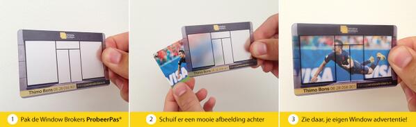 WindowBrokers's tweet image. Nieuw: de Window Brokers ProbeerPas! Word nu ook een Window Broker en vraag hem aan op windowbrokers.nl