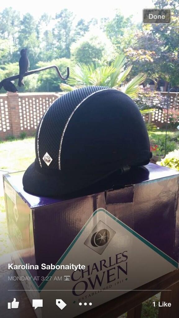 so now people are bedazzling helmets? Oh