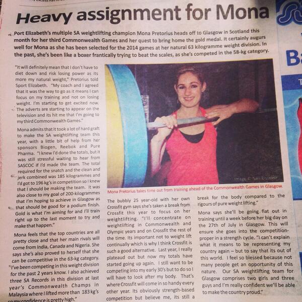 MindsetMona's tweet photo. @PurePharmaSA @BiogenSA @apandoo @CFjaco @reeboksa @GirlsOfCrossFit @RocktapeSA http://t.co/FL705CbecJ