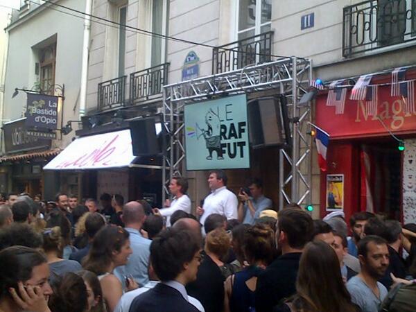 Thomas Deloubrière, président du #Raffut 2014, va dévoiler le nom de l'opé gagnante.