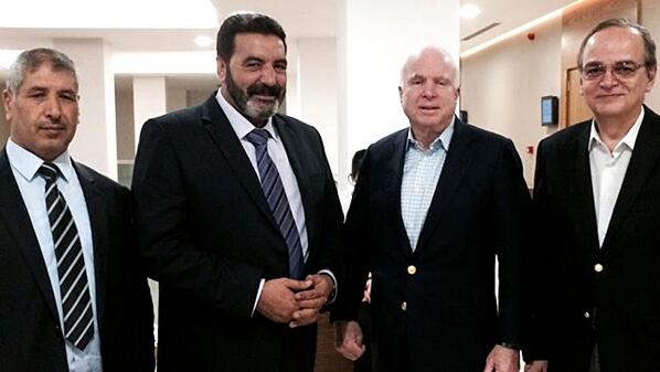 John McCain back to Syria, meeting with ISIS rebels