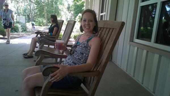 AMootch's tweet image. Drinking tea at the only American tea plantation. #chastea