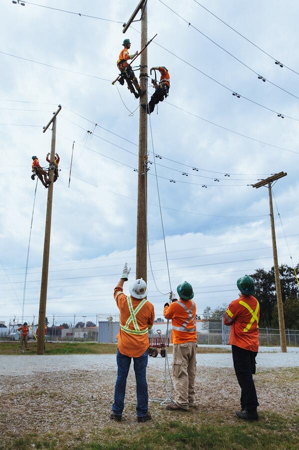 lineman jumping line